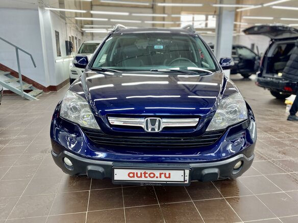 2007 Honda CR-V III, синий - вид 2