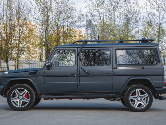 2008 Mercedes-Benz G-Класс AMG 55 AMG I (W463) Рестайлинг, серый - вид 4