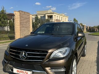 2013 Mercedes-Benz M-Класс 350 CDI III (W166), коричневый, 3100000 рублей, вид 2
