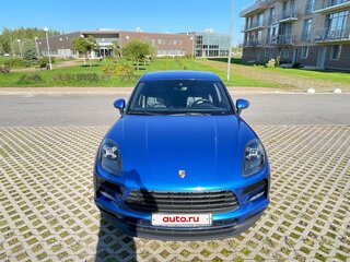 2019 Porsche Macan I Рестайлинг, синий, 4090000 рублей, вид 3