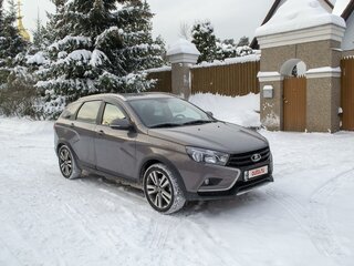 2018 Lada (ВАЗ) Vesta SW Cross I, серый, 1150000 рублей, вид 3