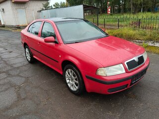 2007 Skoda Octavia I (A4) Рестайлинг, красный, 300000 рублей, вид 2