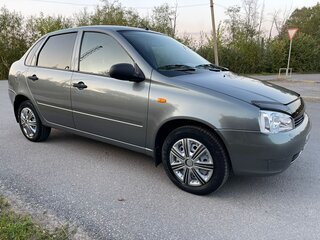 2008 Lada (ВАЗ) Kalina I, серый, 450000 рублей, вид 3