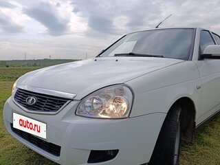 2014 Lada (ВАЗ) Priora I Рестайлинг, белый, 620000 рублей, вид 3