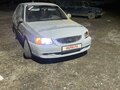 2008 Hyundai Accent ТагАЗ II, серебристый, 350000 рублей