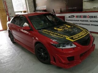 2006 Mazda 6 I (GG) Рестайлинг, красный, 1200000 рублей, вид 1