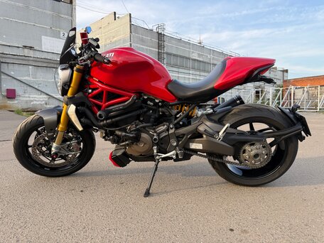 2014 Ducati Monster 1200, красный, 1100000 рублей, вид 3