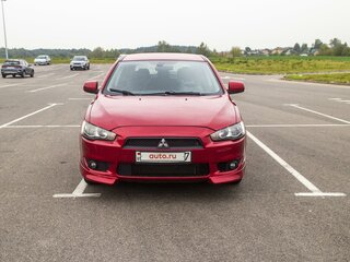 2008 Mitsubishi Lancer X, красный, 595000 рублей, вид 5