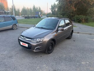 2015 Lada (ВАЗ) Kalina II, коричневый, 450000 рублей, вид 1