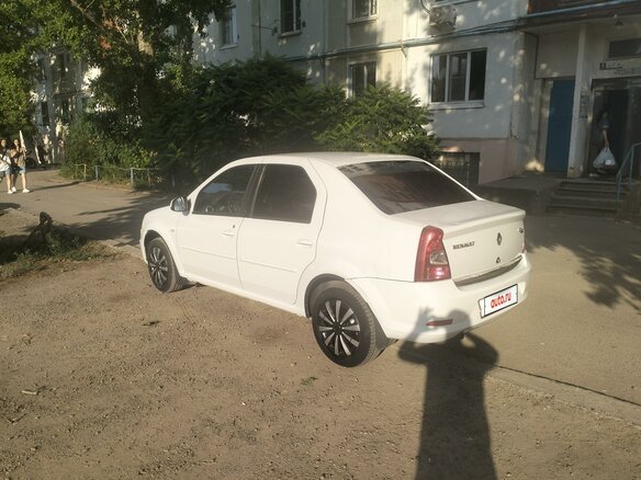 2011 Renault Logan I Рестайлинг, белый, 570000 рублей - вид 12