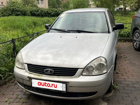 2008 Lada (ВАЗ) Priora I, серебристый, 115000 рублей - вид 2
