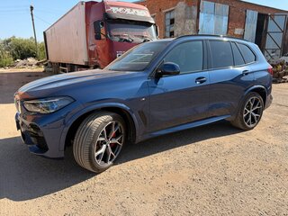 2021 BMW X5 30d IV (G05/G18), синий, 10200000 рублей, вид 3