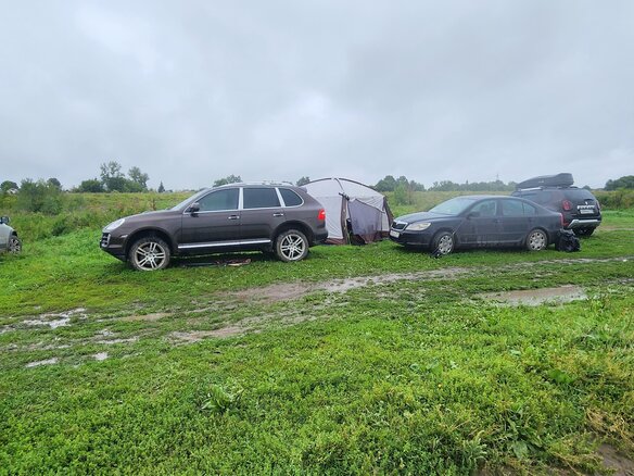 2009 Porsche Cayenne Diesel I Рестайлинг (957), коричневый, 1900000 рублей - вид 8