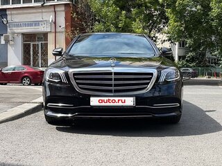 2017 Mercedes-Benz S-Класс 350 d Long VI (W222, C217) Рестайлинг, чёрный, 5000000 рублей, вид 3