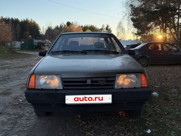 1999 Lada (ВАЗ) 21099, коричневый, 130000 рублей - вид 1