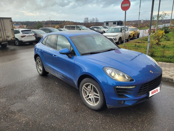 2015 Porsche Macan S I, синий, 2650000 рублей