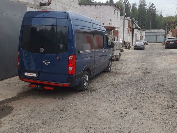 2007 Volkswagen Crafter, синий, 1699000 рублей - вид 13