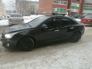 2015 Chevrolet Cruze I Рестайлинг, чёрный, 850000 рублей, вид 4