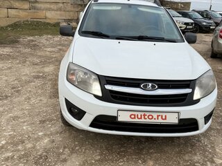 2013 Lada (ВАЗ) Granta I, белый, 590000 рублей, вид 2