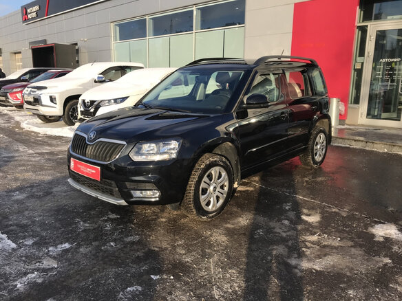 2017 Skoda Yeti I Рестайлинг, чёрный