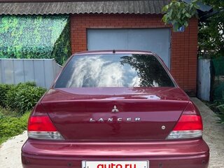 2002 Mitsubishi Lancer IX, красный, 400000 рублей, вид 5