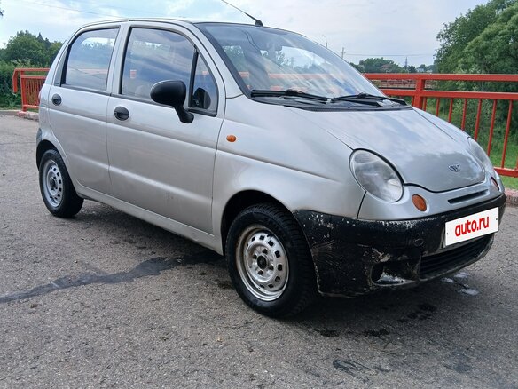 2008 Daewoo Matiz I Рестайлинг, серебристый, 190000 рублей