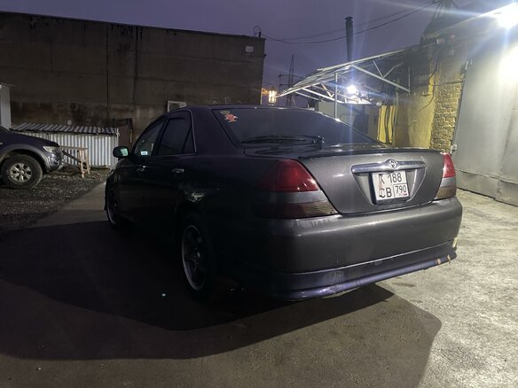 2002 Toyota Mark II IX (X110), серый, 700000 рублей - вид 11