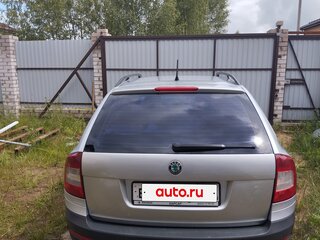 2013 Skoda Octavia Scout II (A5) Рестайлинг, серебристый, 1300000 рублей, вид 3