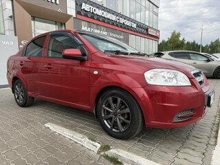 2010 Chevrolet Aveo I Рестайлинг, красный, 311502 рублей, вид 5