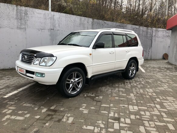 2007 Lexus LX 470 II Рестайлинг, белый, 2400000 рублей