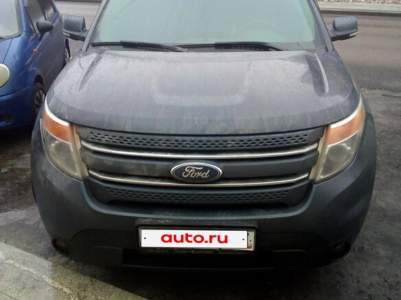 2013 Ford Explorer V, серый, 1300000 рублей - вид 1