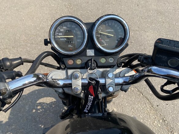 1998 Honda CB 400 Super Four, чёрный, 265000 рублей - вид 10