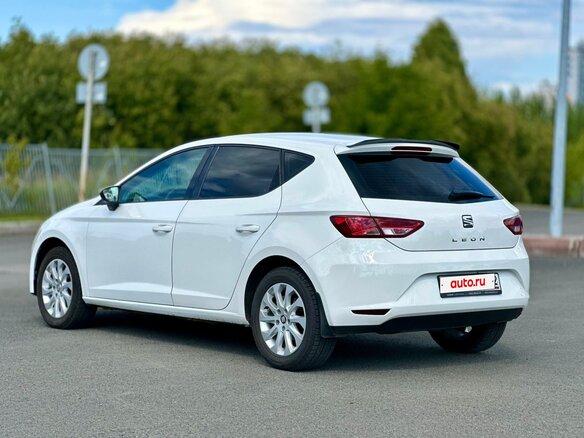 2014 SEAT Leon III, белый - вид 8