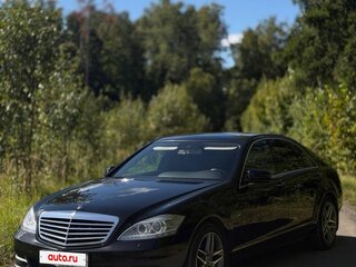 2011 Mercedes-Benz S-Класс 350 Long V (W221) Рестайлинг, чёрный, 1800000 рублей, вид 2