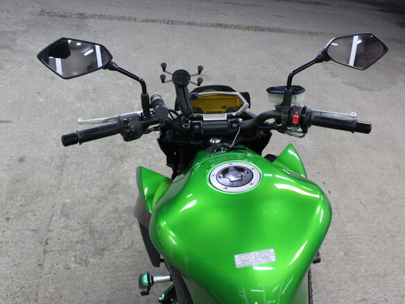 2013 Kawasaki Z 1000, зелёный - вид 22