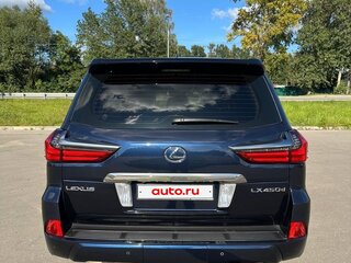2016 Lexus LX 450d III Рестайлинг 2, синий, 7700000 рублей, вид 4