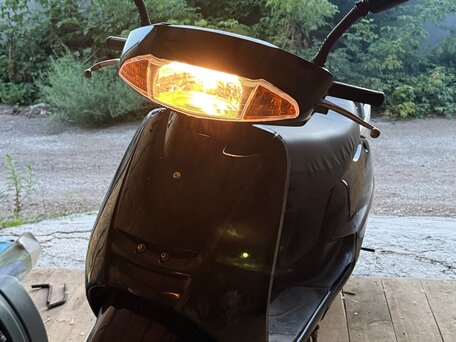 2002 Honda Lead 50, чёрный, 38000 рублей, вид 1