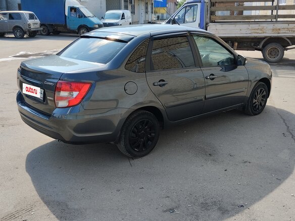 2020 Lada (ВАЗ) Granta I Рестайлинг, серый, 885000 рублей - вид 3
