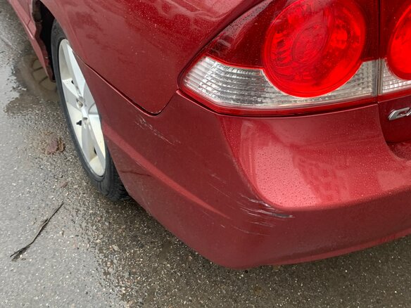 2008 Honda Civic VIII, красный, 500000 рублей - вид 12