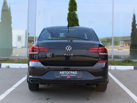 2020 Volkswagen Polo VI, чёрный, 1330000 рублей, вид 5