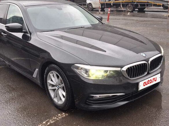 2017 BMW 5 серии 520d VII (G30/G31/G38), чёрный, 2250000 рублей - вид 1