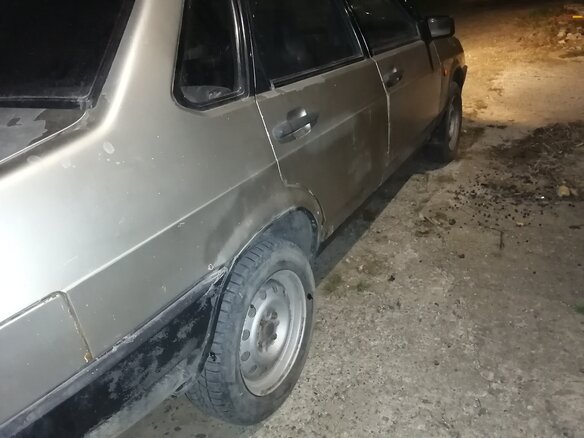 1997 Lada (ВАЗ) 21099, серый, 65000 рублей - вид 6