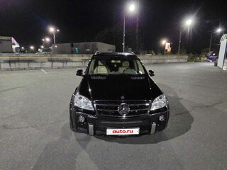 2008 Mercedes-Benz M-Класс AMG 63 AMG II (W164), чёрный, 1600000 рублей, вид 2