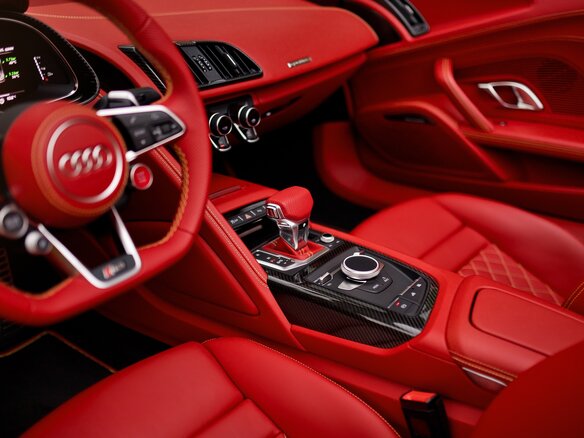 2019 Audi R8 V10 performance II (4S) Рестайлинг, жёлтый, 21500000 рублей - вид 12
