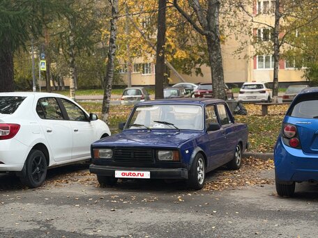 2010 Lada (ВАЗ) 2107, синий, 160000 рублей, вид 1