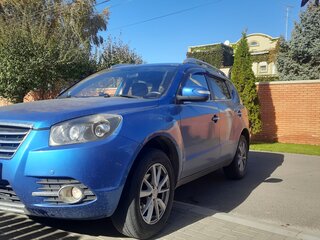 2016 Geely Emgrand X7 I Рестайлинг, синий, 750000 рублей, вид 1