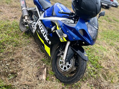 2001 Suzuki GSX-R 600, синий, 300000 рублей, вид 1