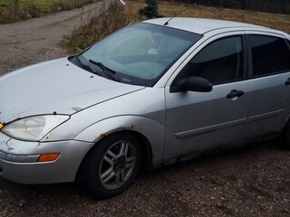 2002 Ford Focus I (North America), серебристый, 140000 рублей, вид 1