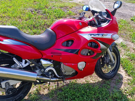 2005 Suzuki GSX 600F Katana, красный, 330000 рублей, вид 1