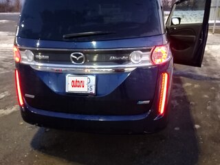 2008 Mazda Biante, синий, 1200000 рублей, вид 4